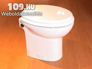 Kerámiával egybeépített darálós WC (WC-lift 45)